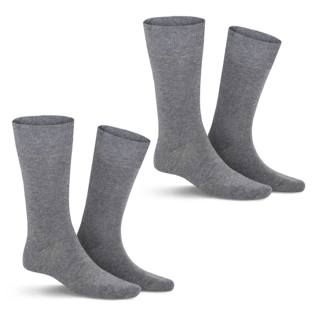 COMFORT COTTON 2-PACK  Herren Socken im Doppelpack mit hohem Baumwoll-Anteil - KUNERT